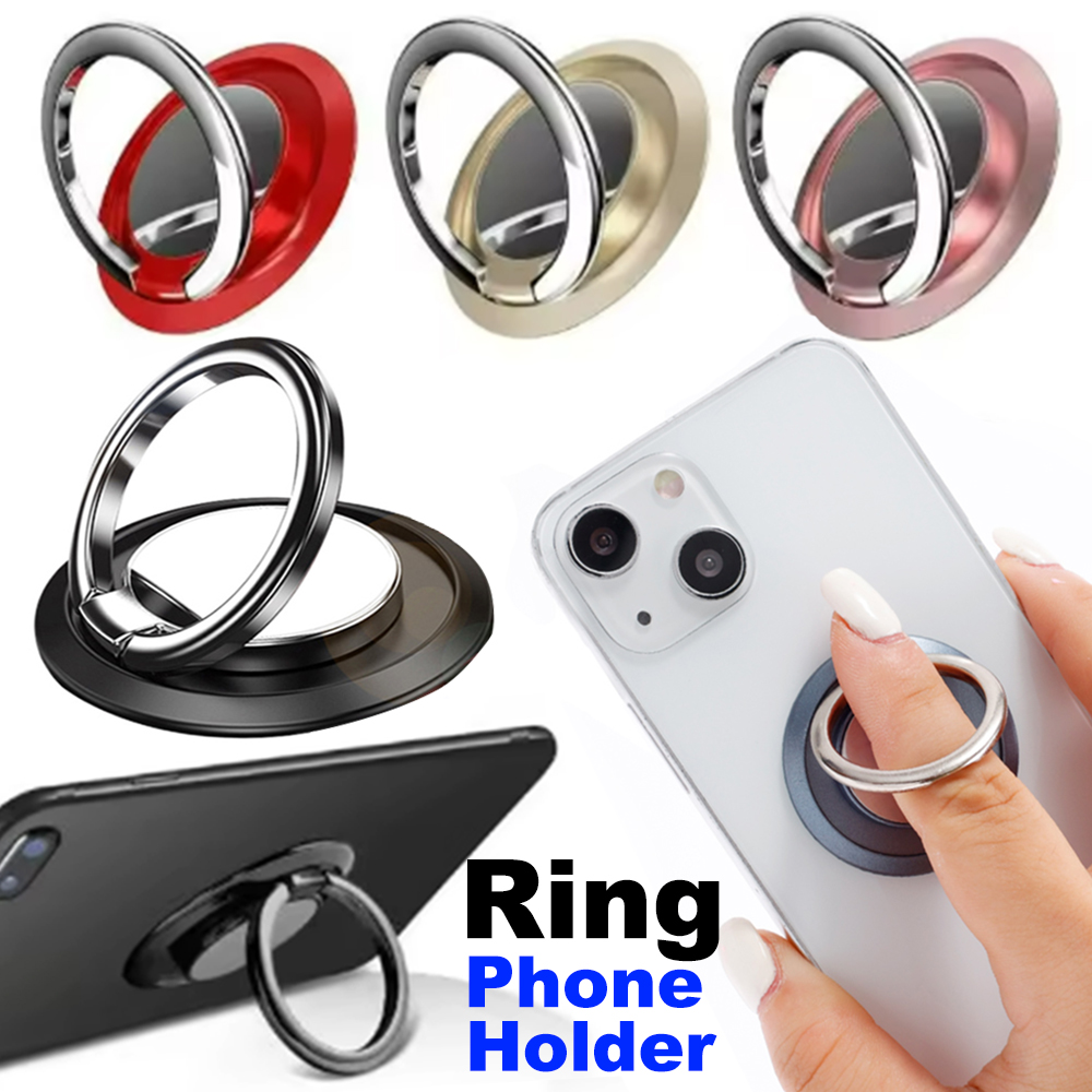 Phone Accessories Ring Holder - 360Rotating Finger Ring Phone Holder Stand
