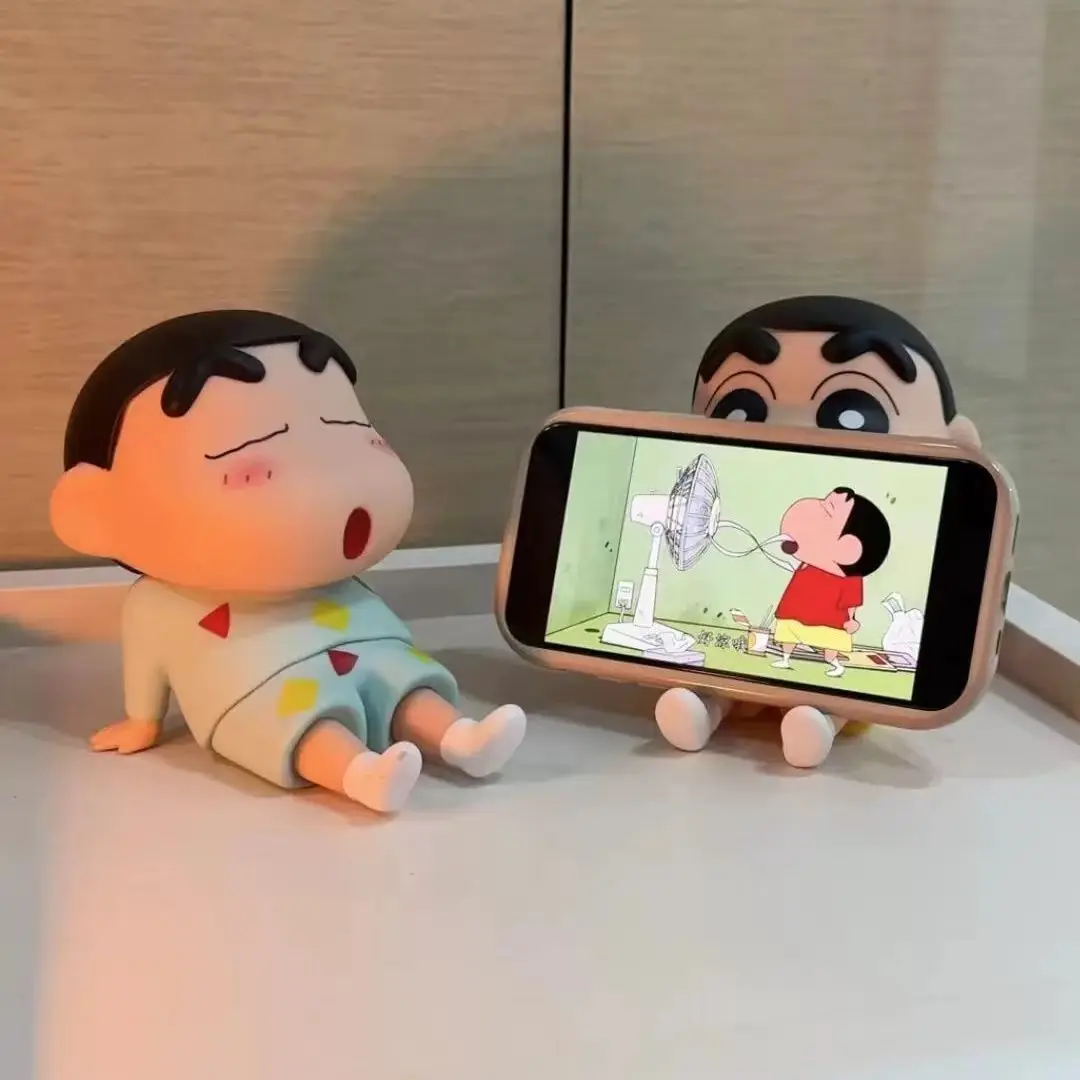 Phone Accessories Toys - Anime Crayon Shin-Chanss Figures Phone Holder