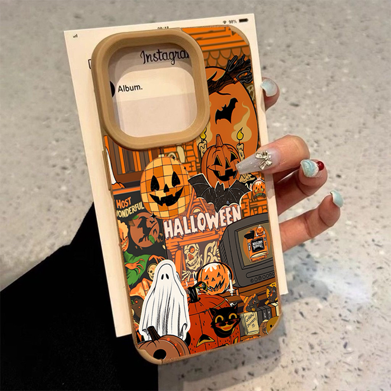 Phone Accessories To Sell - Halloween Pumpkin Type Ghost Phone Case
