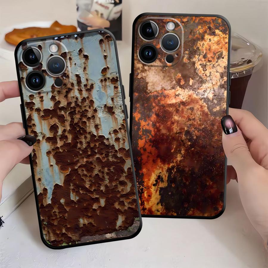 Phone Accessories To Sell - Retro Rust Design Case for iPhone