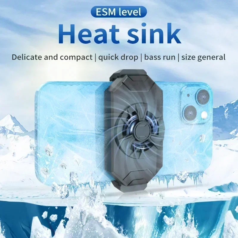 Phone Cooling Fan - S1 Portable Mini ABS Mobile Phone