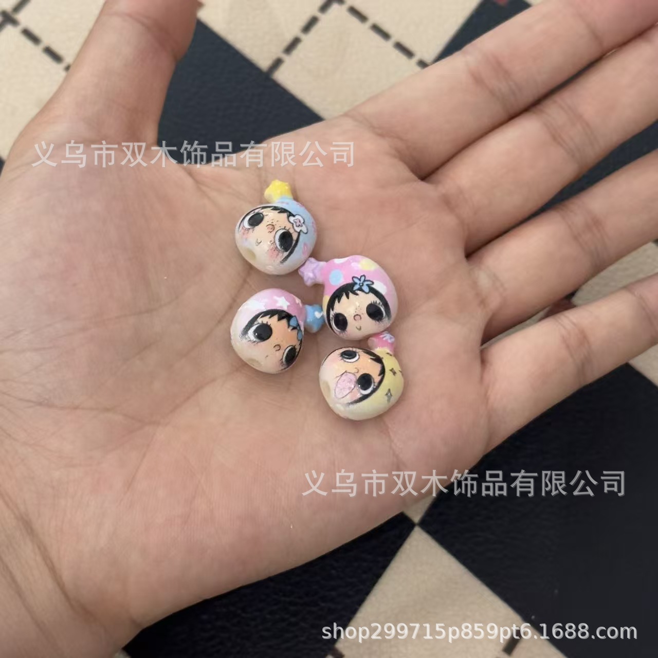10pcs printed relief star hat  - огляд і ціна Phone Accessories Chain