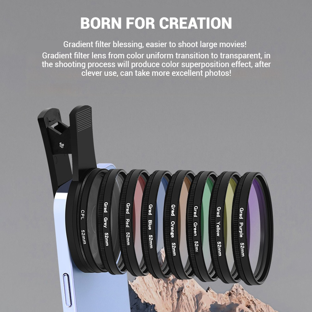 52MM Mobile Phone Lens Univers - огляд і ціна Phone Accessories Android