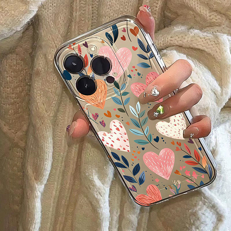 Silicone Love Heart Leaves Eye - огляд і ціна Phone Accessories To Sell