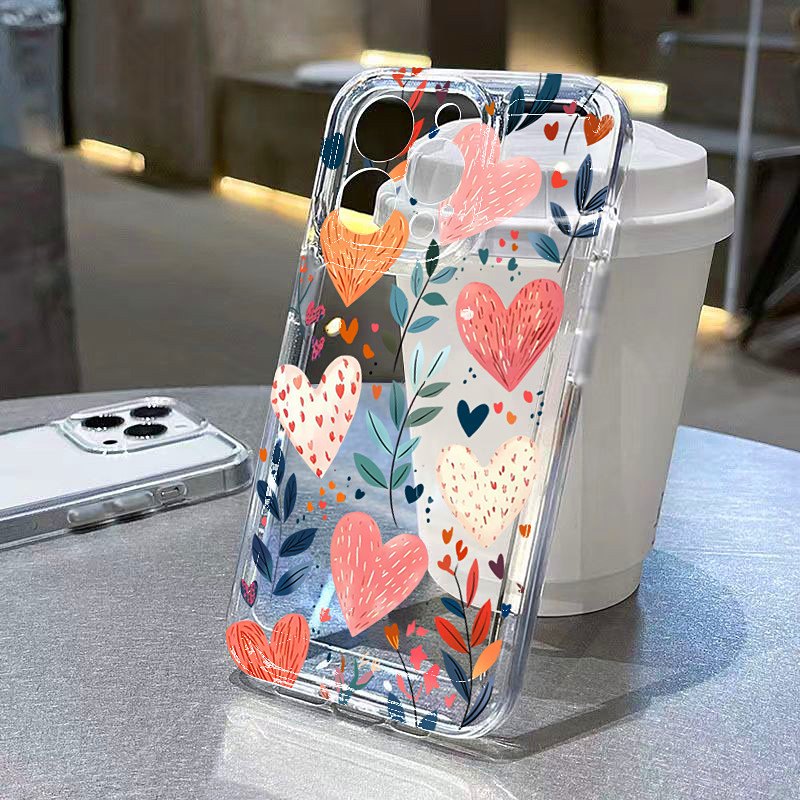 Silicone Love Heart Leaves Eye - огляд і ціна Phone Accessories To Sell
