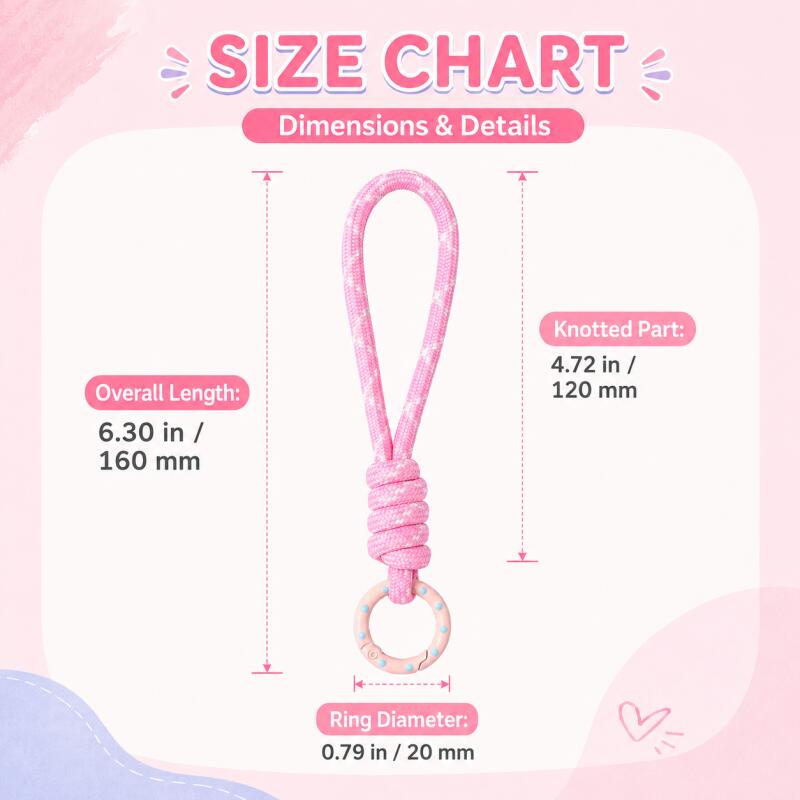 2~5pcs Colorful Braided Keycha - огляд і ціна Phone Accessories Android