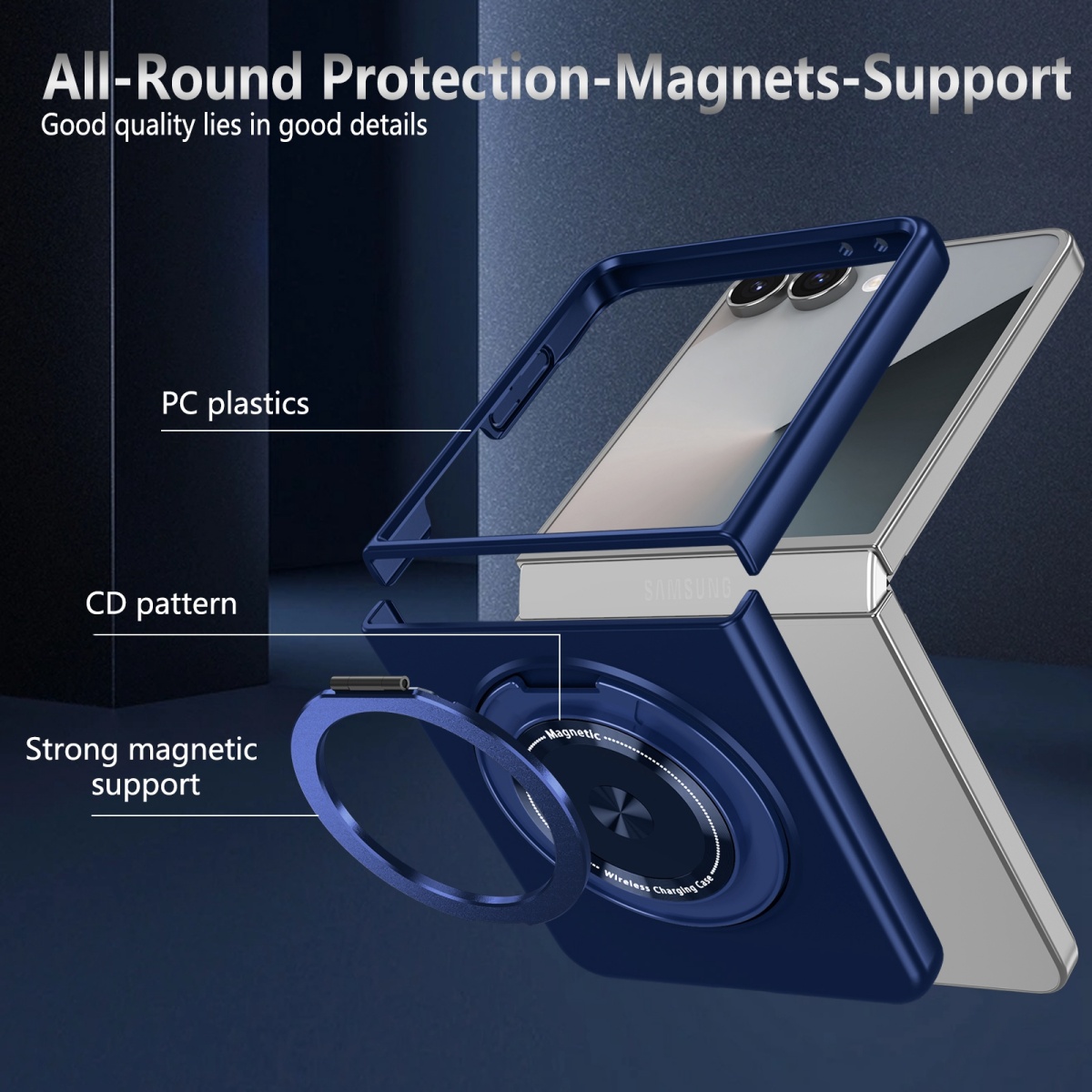 Magnetic Metal Rotate Ring Hol - огляд і ціна Phone Accessories Ring Holder