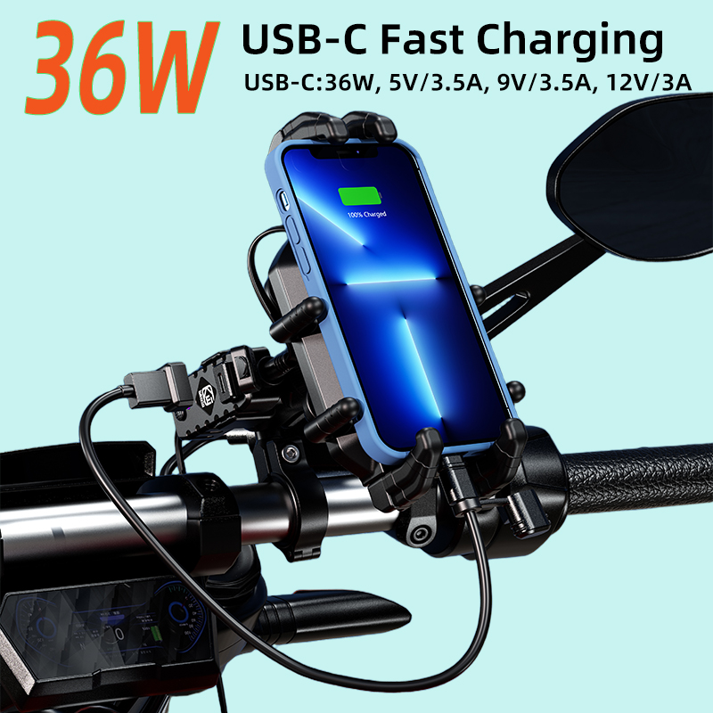 Kewig M26A Motorcycle Phone Ho - огляд і ціна Phone Accessories Charger