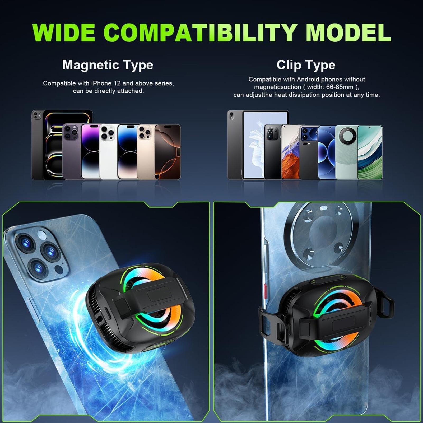 Phone Silent Cooler Semiconduc - огляд і ціна Phone Cooling Fan