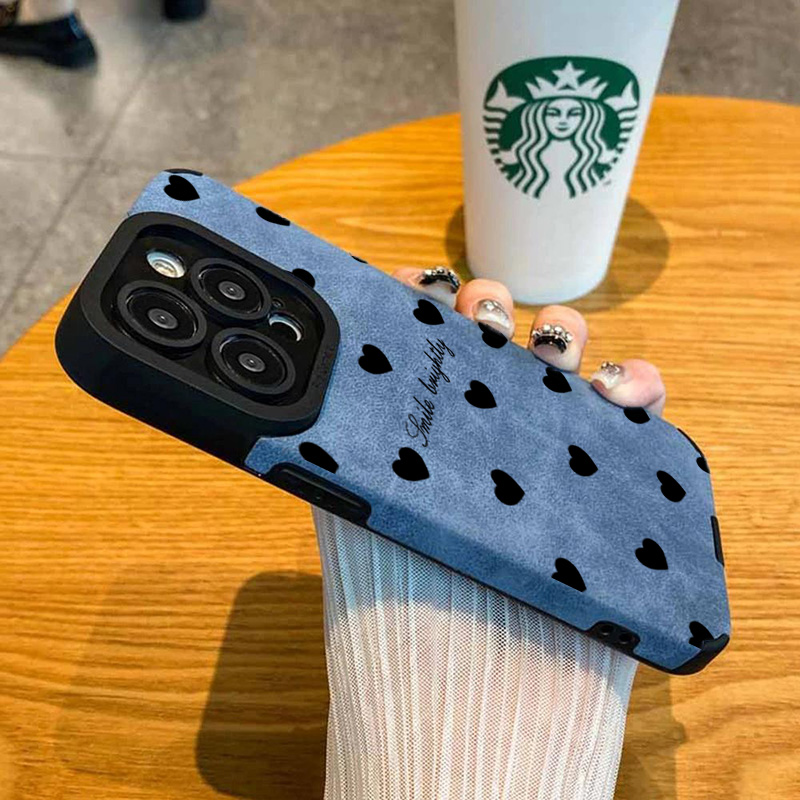 New Luxury Black Love Heart Ph - огляд і ціна Phone Accessories To Sell