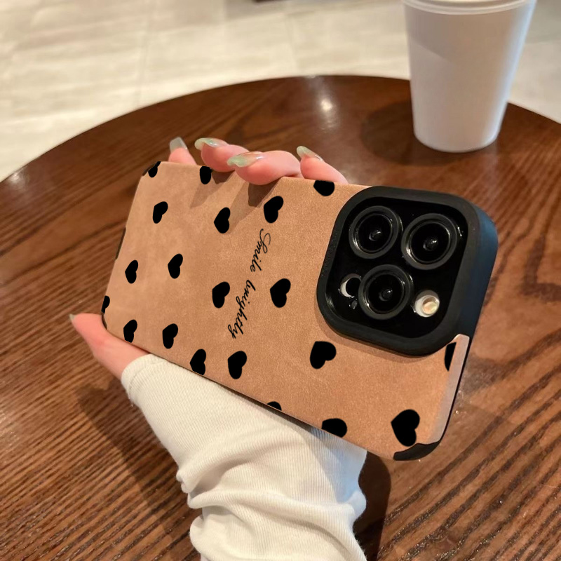 New Luxury Black Love Heart Ph - огляд і ціна Phone Accessories To Sell