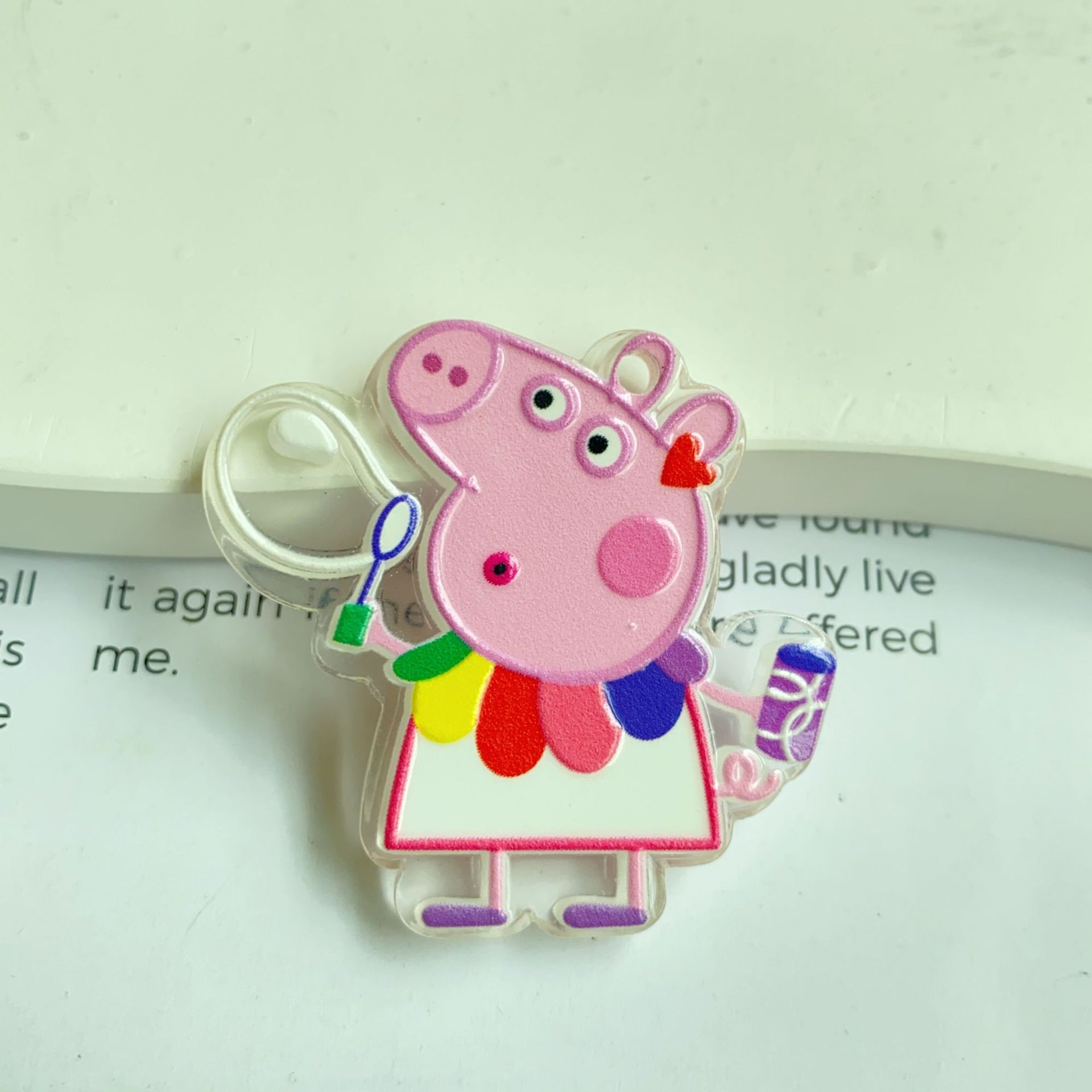 Hanging hole bright oil emboss - огляд і ціна Phone Accessories Chain