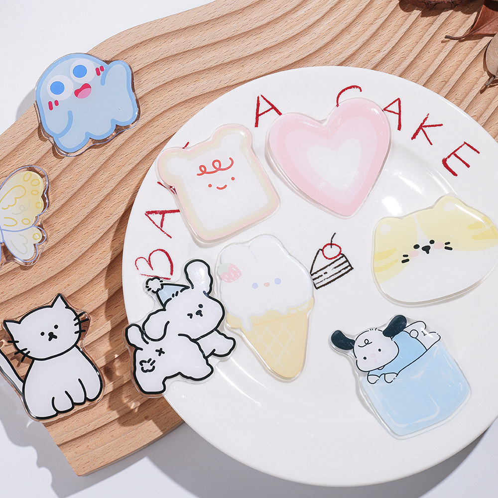 Cute Cartoon Grip Tok Acrylic  - огляд і ціна Phone Accessories Ring Holder