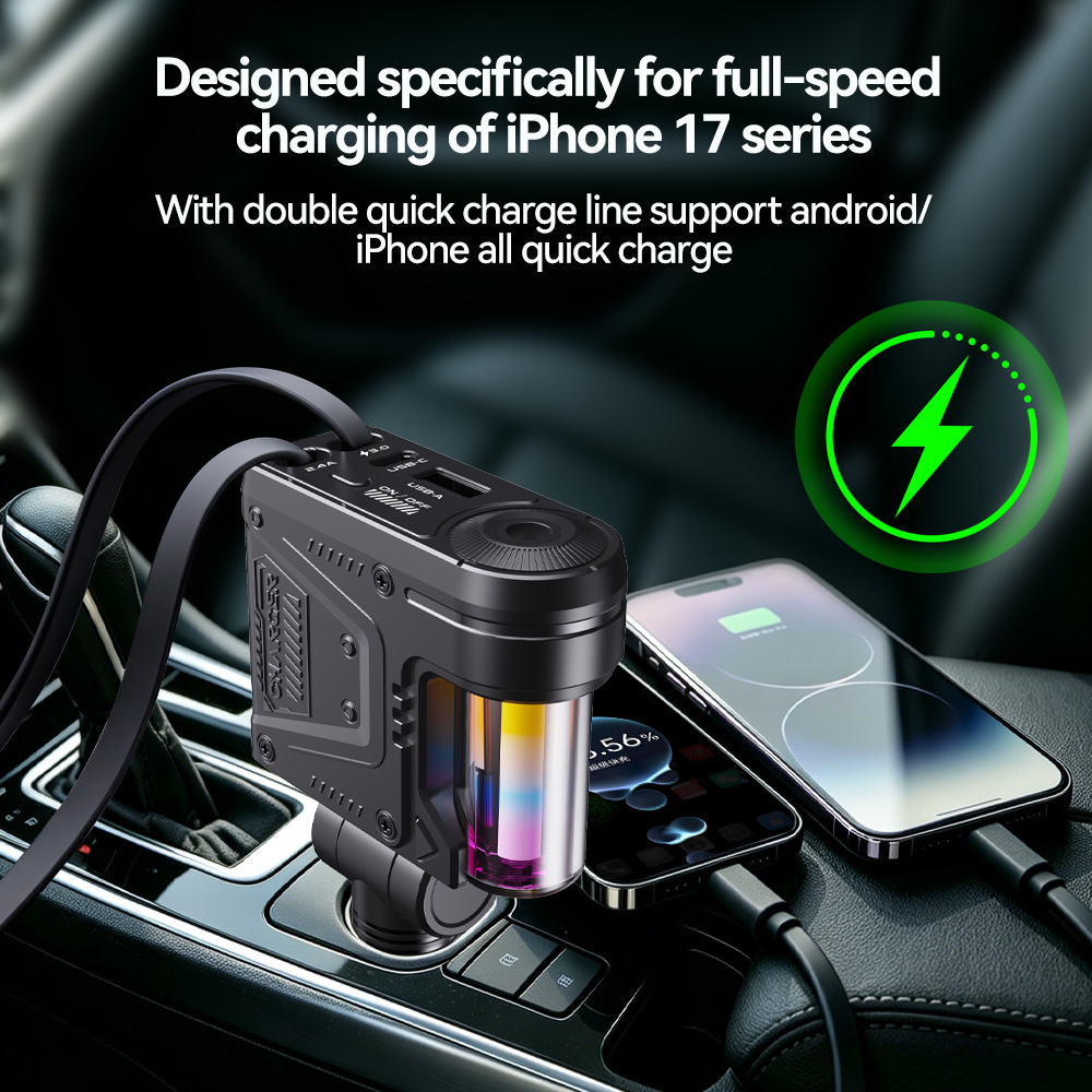 5 in 1 Car Charger with 66W Su - огляд і ціна Phone Accessories Charger