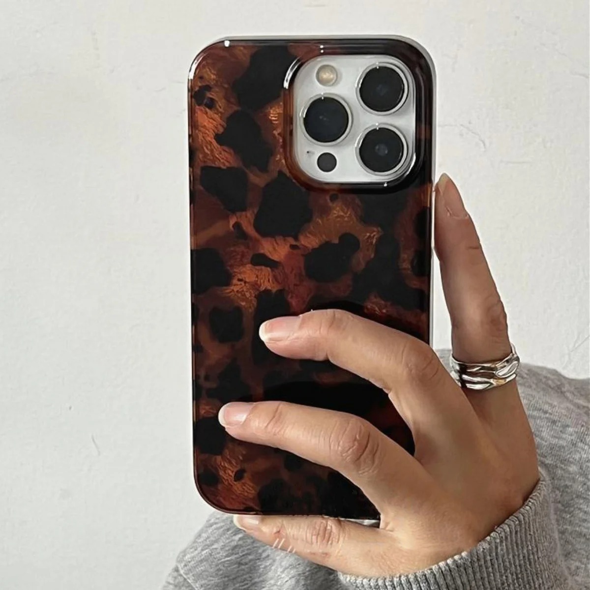 Retro Amber Texture Laser Phon - огляд і ціна Phone Accessories To Sell