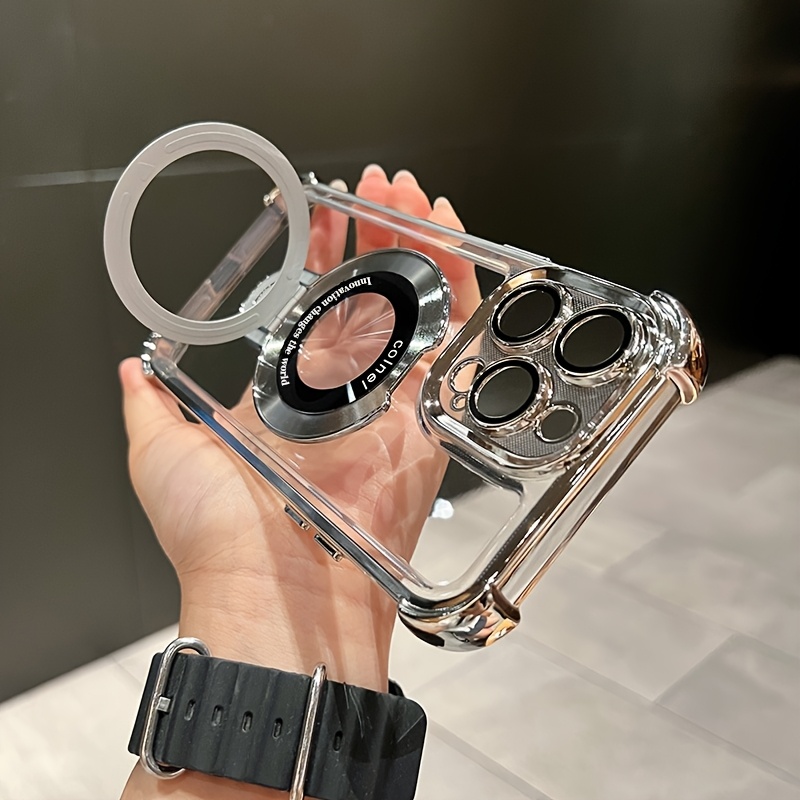 Luxury Plating Phone Case for  - огляд і ціна Phone Accessories Ring Holder
