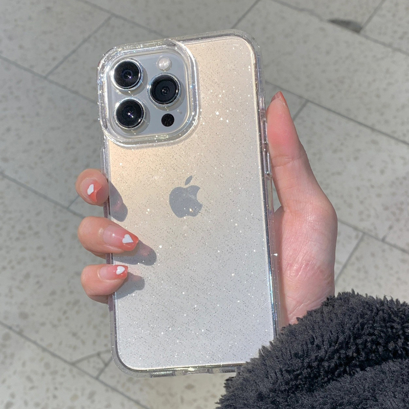 Transparent Simple Glitter Pho - огляд і ціна Phone Accessories To Sell