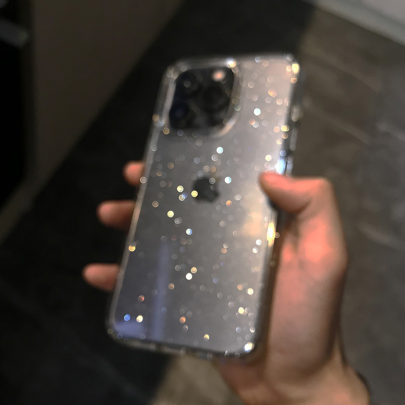 Transparent Simple Glitter Pho - огляд і ціна Phone Accessories To Sell