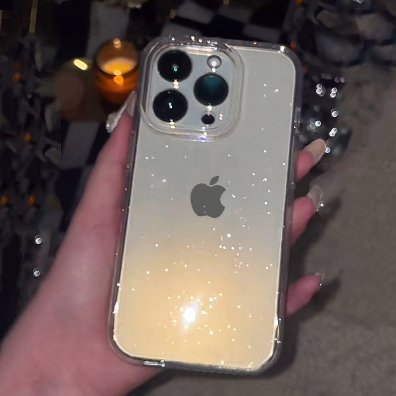 Transparent Simple Glitter Pho - огляд і ціна Phone Accessories To Sell