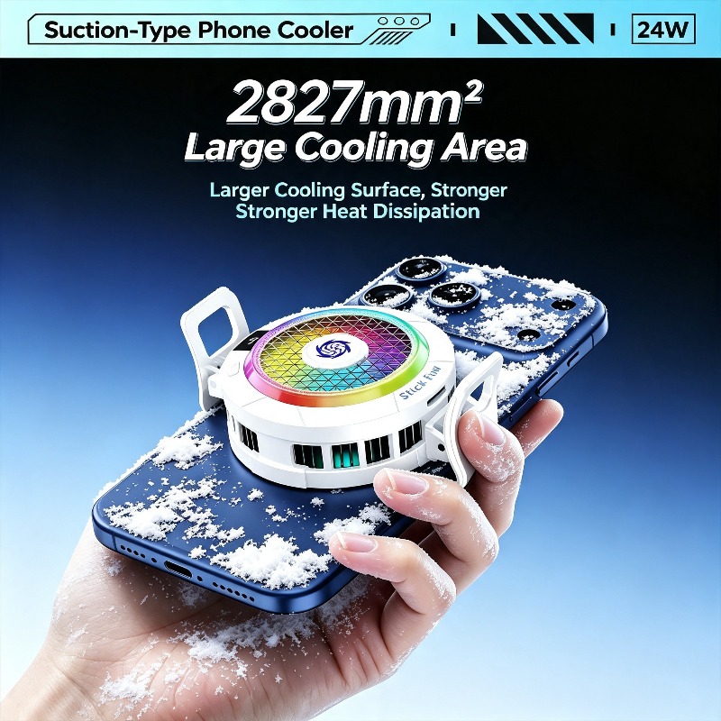 K58 NEW Magnetic & Back-clip 2 - огляд і ціна Phone Cooling Fan
