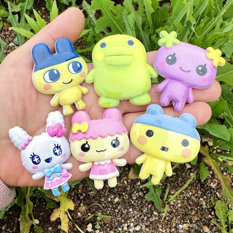 45mm Cartoon Tamagotchi double - огляд і ціна Phone Accessories Chain