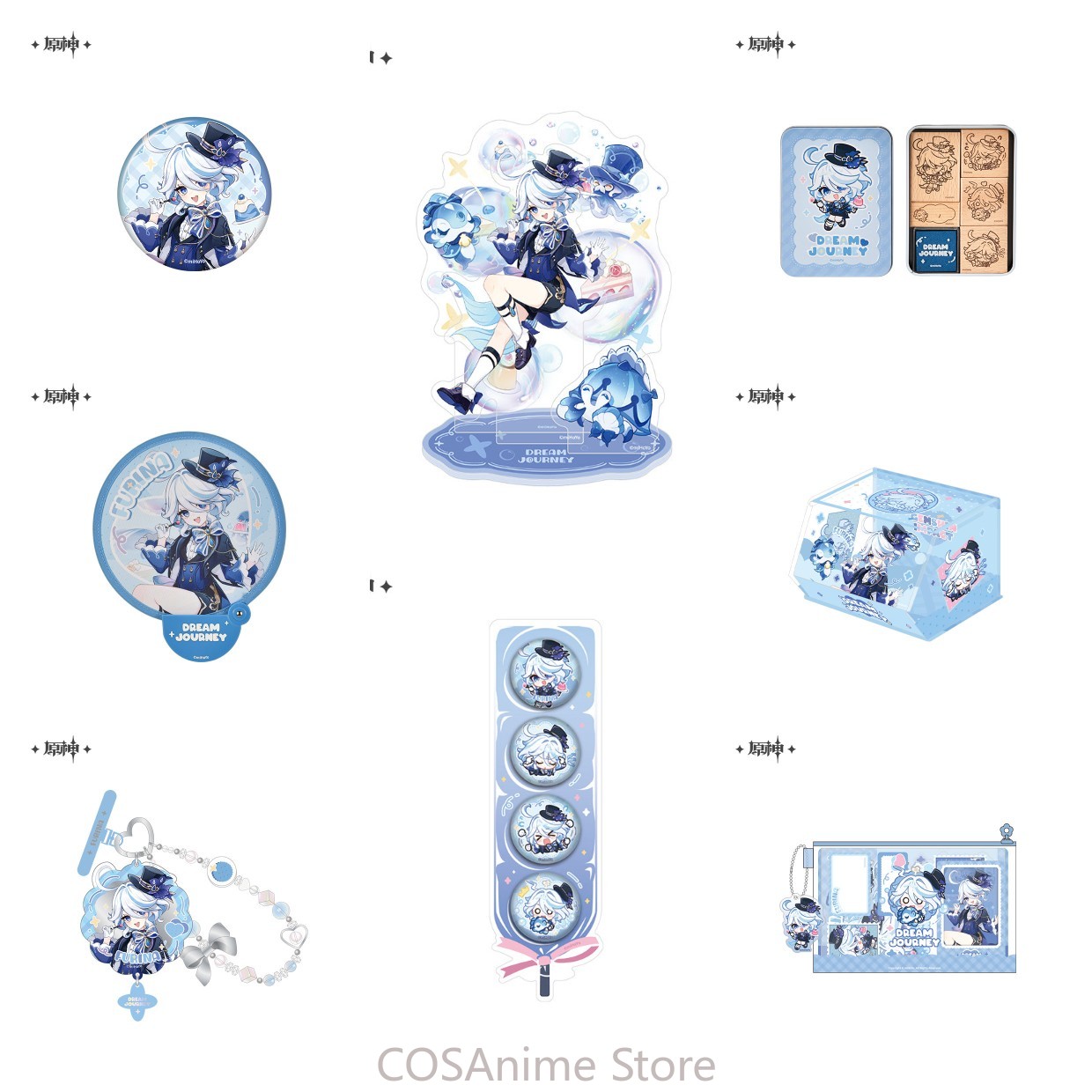 Official Genshin Impact Furina - огляд і ціна Phone Accessories Chain