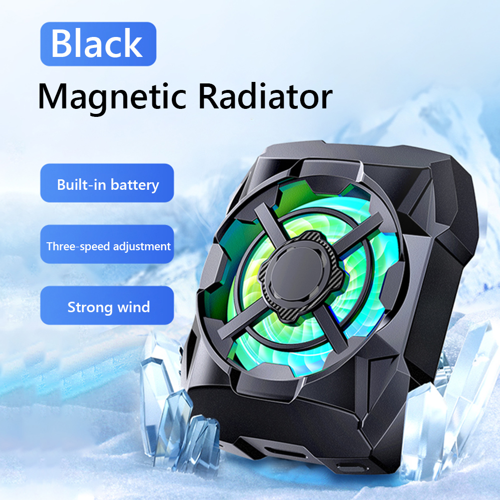 Phone Cooler with Blue Light 3 - огляд і ціна Phone Cooling Fan