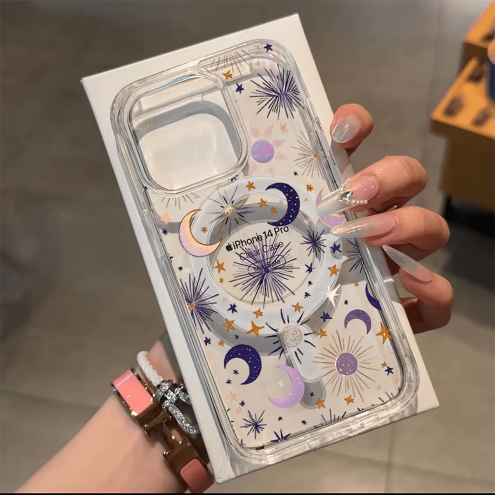 Romantic Sun Moon Stars Phone  - огляд і ціна Phone Accessories Magnetic