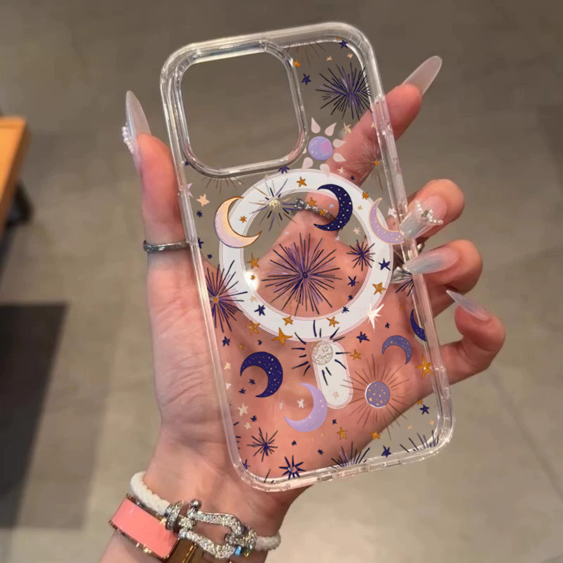 Romantic Sun Moon Stars Phone  - огляд і ціна Phone Accessories Magnetic