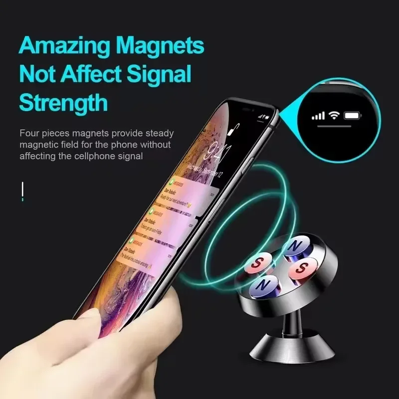 Magnetic Car Phone Holder Magn - огляд і ціна Phone Accessories Magnetic