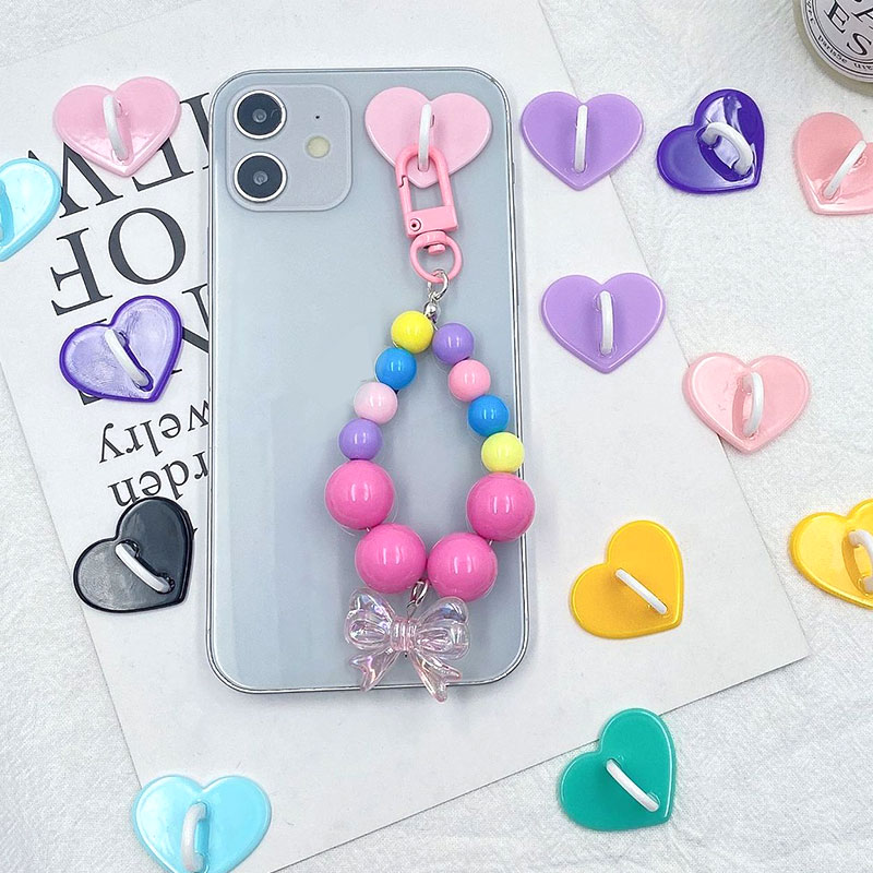 5PCS Kawaii Adhesive Metal Hea - огляд і ціна Phone Accessories Ring Holder