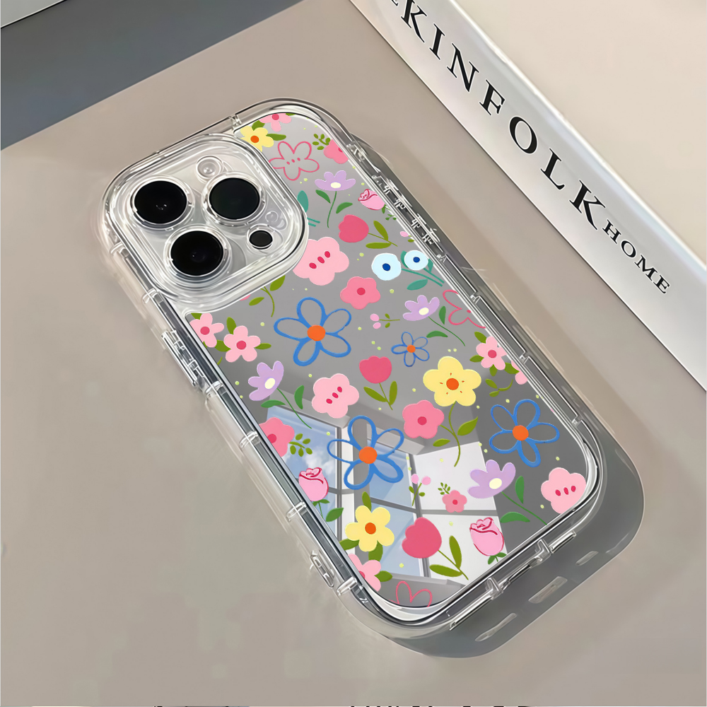 Korean Ins Style Floral Silver - огляд і ціна Phone Accessories To Sell